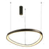ΚΡΕΜΑΣΤΟ Φ/Σ LED 33W CCT 3000LM HARMONY ΜΑΥΡΟ ΑΛΟΥΜΙΝΙΟ IP20 D42XH120CM - ledmania.gr