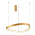 ΚΡΕΜΑΣΤΟ Φ/Σ LED 33W CCT 3000LM HARMONY ΧΡΥΣΟ ΑΛΟΥΜΙΝΙΟ IP20 D42XH120CM - ledmania.gr