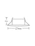 # ΣΠΟΤ Νο3407 ΧΡΥΣΟ ΜΑΤ ΧΩΝΕΥΤΟ IP65 - ledmania.gr