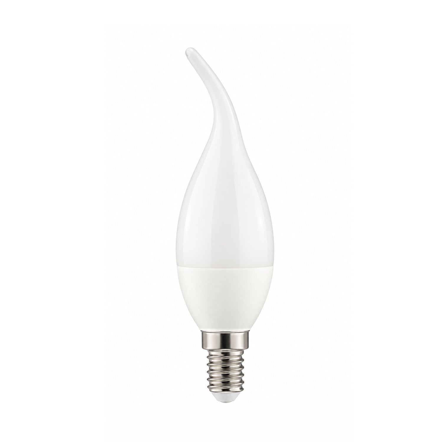 ΛΑΜΠΑ LED ΚΕΡΑΚΙ ΦΛΟΓΑ C35 (TIP) E14 6W ΟΥΔΕΤΕΡΟ ΛΕΥΚΟ 4000K 600LM