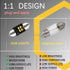 9-60volt Festoon C5W 31mm CanBus led Αυτοκινήτου 3ης Γενιάς-Ψυχρό Λευκο-Τεμ.1 - ledmania.gr