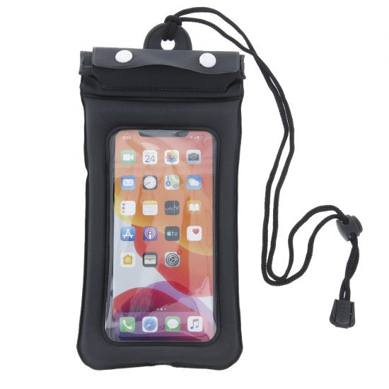 Waterproof case with zipper 6.5 - 6.8" black - ledmania.gr