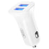 XO car charger CC31 2x USB 2.4A white - ledmania.gr