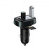 Baseus FM Transmitter T Shaped S-09 Bluetooth MP3 Car Charger Black - ledmania.gr