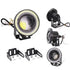 Angel Eyes Fog Light 76mm με Φακούς Ενίσχυσης DC 12V DRL COB Ψυχρό Λευκο+Μπλε του Παγου-Σετ 2 τεμ. - ledmania.gr