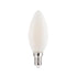 LED FILAMENT E14 C35 4W FROSTY 4000K 230V AC 400LM RA80 30000H 360° - ledmania.gr