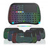 Mini keyboard No brand I10, USB 2.4GHz, Bluetooth, Touchpad, Black (13056) - ledmania.gr