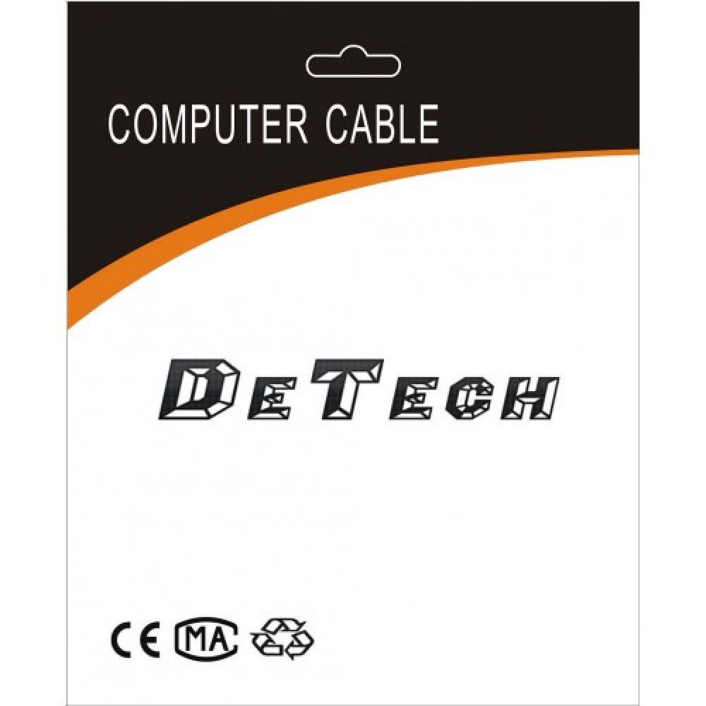 DETECH Καλώδιο USB Μ / Μ, HQ, 1.5m - 18034 - ledmania.gr
