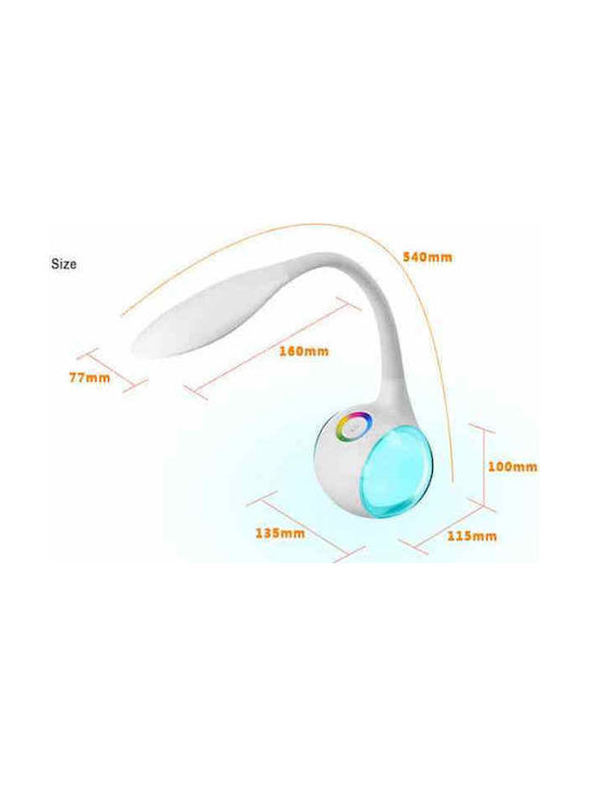 Φωτιστικό Γραφειου Led - 5w-800lm-Dimmable- Rgb Διακόσμηση 5v Dc - ledmania.gr