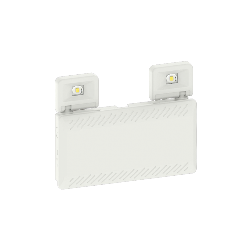 Φ/Σ ΑΣΦΑΛΕΙΑΣ LED ΜΗ ΣΥΝΕΧΟΥΣ IP65 2X2W 3HRS 500LM 6000K 230VAC, ΜΕ ΚΟΥΜΠΙ ΔΟΚΙΜΗΣ & SELF TEST - ledmania.gr