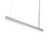 Γραμμικό Φωτιστικό 48w 1200mm Λευκό 6400Klv - ledmania.gr