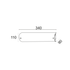 ΑΠΛΙΚΑ 2X40W E14 11X9X35cm MAN - ledmania.gr