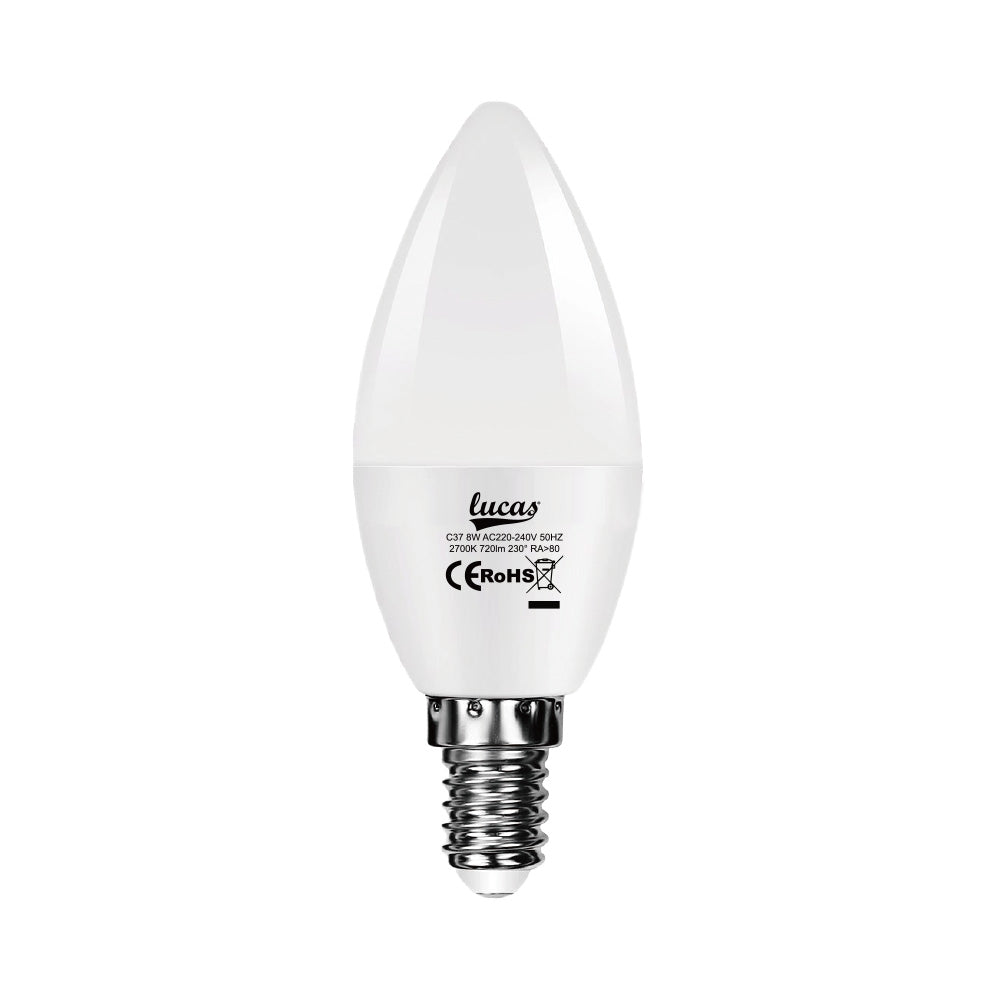 Κερί LED Ε14 10w 230V 6400Κ-1 τεμ. - ledmania.gr