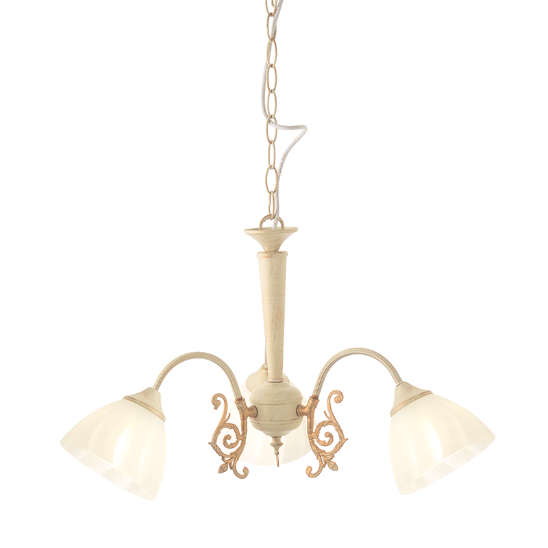 ΚΡΕΜΑΣΤΟ Φ/Σ 3XE14 ΠΑΤΙΝΑ - ΛΕΥΚΟ ΓΥΑΛΙ Φ61cm PERONE - ledmania.gr