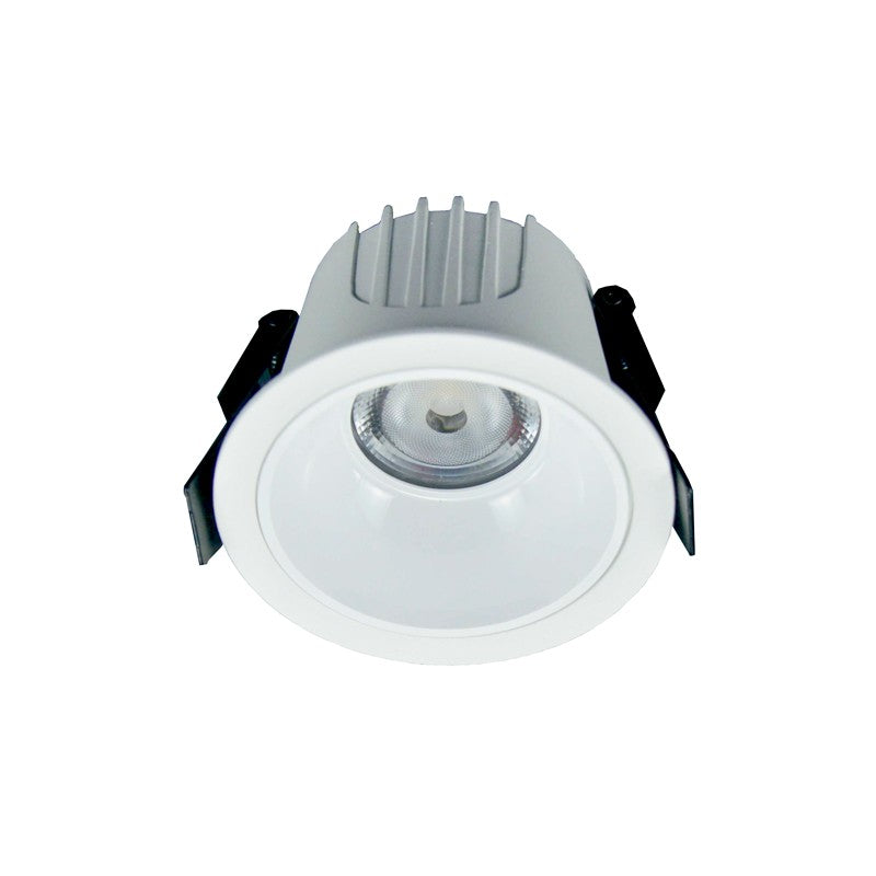 LED ΧΩΝΕΥΤΟ ΦΩΤΙΣΤΙΚΟ ΛΕΥΚΟ 230V AC 10W 3000K 1050LM 40° IP44 Ra80 Φ87x62mm 5YRS