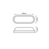 LED PC WHITE WALL LUMINAIRE 230V AC IP65 10W 930lm 4000K 110° Ra80 - ledmania.gr