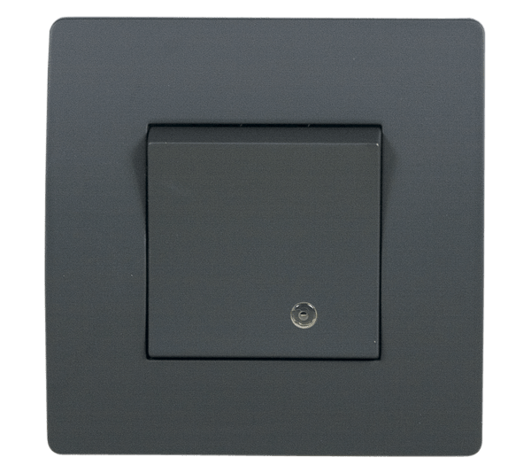 EL BASIC TG114 1 BUTTON 1 WAY SWITCH WITH LIGHT GR - ledmania.gr