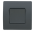 EL BASIC TG115 1 BUTTON CROSS WAY SWITCH GRAPHITE- - ledmania.gr