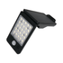 SOLAR SENSOR SMD LED WALL BLACK 2W 200Lm 4000K IP65 120° - ledmania.gr