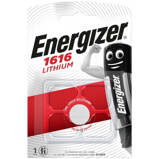Energizer Μπαταρία Λιθίου CR1616 3V 1BL - ledmania.gr