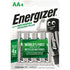 Energizer Power Plus Επαναφορτιζόμενη LR06 AA 2000mAh 4BL - ledmania.gr