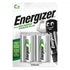 Energizer Power Plus Επαναφορτιζόμενη LR14 C 2500mAh 2BL - ledmania.gr