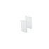 SET OF METAL END CAPS FOR PROFILE P210, 2 PCS WITHOUT SCREW HOLES - ledmania.gr