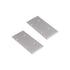 SET OF METAL END CAPS FOR P49N, 2 PCS WITHOUT HOLE - ledmania.gr