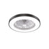 ΑΝΕΜΙΣΤΗΡΑΣ ΟΡΟΦΗΣ ΠΛΑΦΟΝΙΕΡΑ SMART ΜΑΥΡΗ DIMMABLE DC22W Φ50 7 ΔΙΑΦΑΝH ABS ΠΤΕΡΥΓΙΑ ΤΗΛΕΧΕΙΡΙΣΤΗΡΙΟ - ledmania.gr