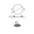 FLEX W ROUND LED SLMPANEL 15W 4000K 1330Lm 230V Φ50-150 120° - ledmania.gr