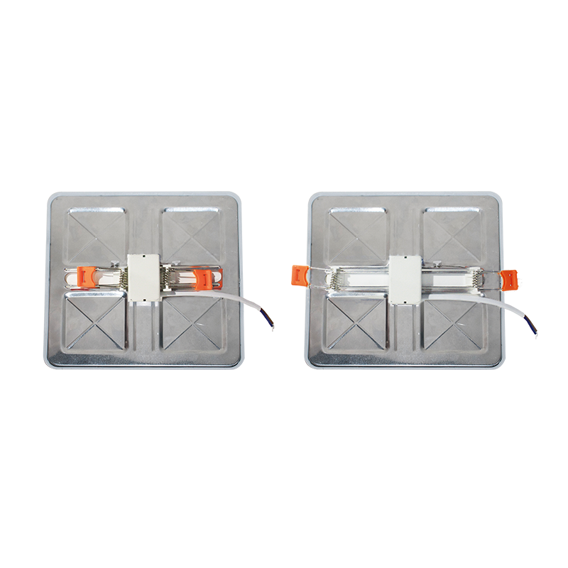 FLEXIBLE W SQUARE LED SLIM PANEL 19W 4000K 1500Lm 230V Φ50-210 120° Ra80 - ledmania.gr
