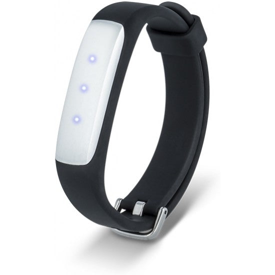 SPORTWATCH FOREVER SMART BRACELET SB-110 BLACK/SILVER - ledmania.gr