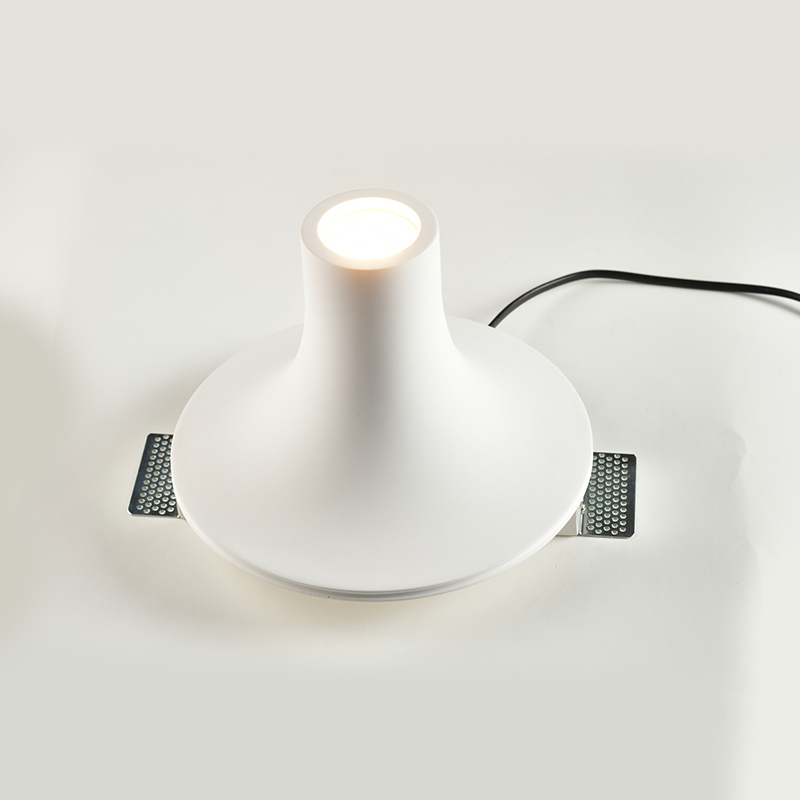 ^ΟΡΟΦΗΣ Φ/Σ 1XGU10 TRIMLESS ΓΥΨΙΝΟ D23XH15CM AVA - ledmania.gr