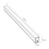 GLOBOSTAR® HEXON GLB-101-0085 Γραμμικό Επεκτεινόμενο DIY Φωτιστικό Οροφής LED 4W 500lm 120° AC 220-240V IP20 Φυσικό Λευκό 4000K - Sanan SMD Chip - Ασημί - Μ32 X Π2 X Υ3.5cm - 3 Χρόνια Εγγύηση