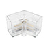 GLOBOSTAR® HEXON GLB-101-0095 Σύνδεσμος V 120° AC 220-240V IP20 - Διάφανο - Μ7 x Π2.5 x Υ4cm