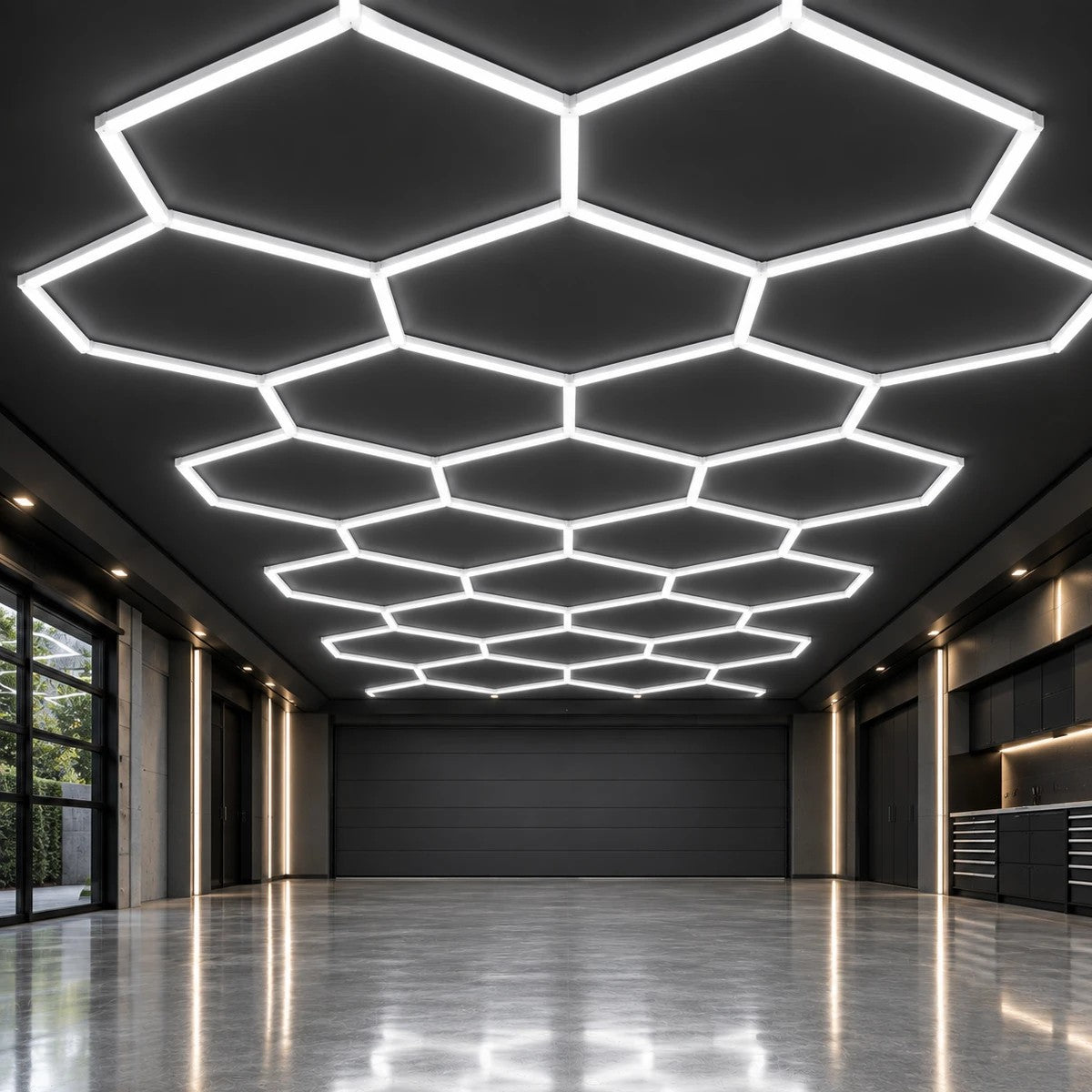 GLOBOSTAR® HEXON GLB-101-0097 Στήριγμα / Βάση Τοίχου IP20 - Ασημί - Μ2.2 x Π1 x Υ1cm