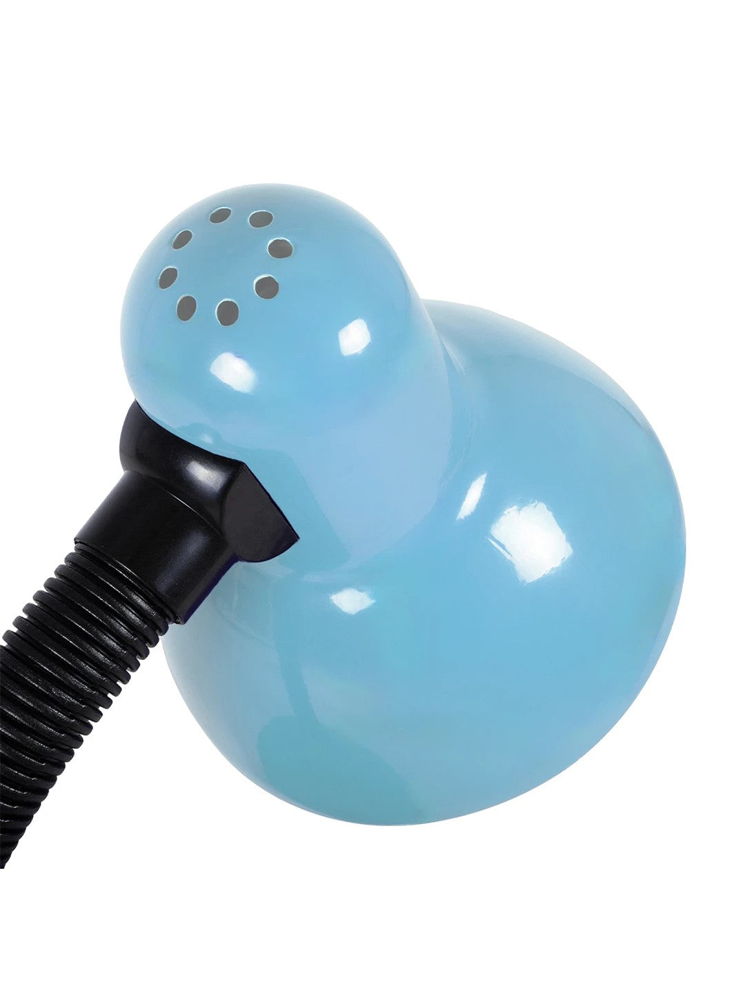 GLOBOSTAR® STUDENT GLB-102-0009 Μοντέρνο Επιτραπέζιο Φωτιστικό Πορτατίφ με Ντουί 1 x E27 AC 220-240V IP20 - Γαλάζιο & Μαύρο - Μ14 x Π14 x Υ32cm