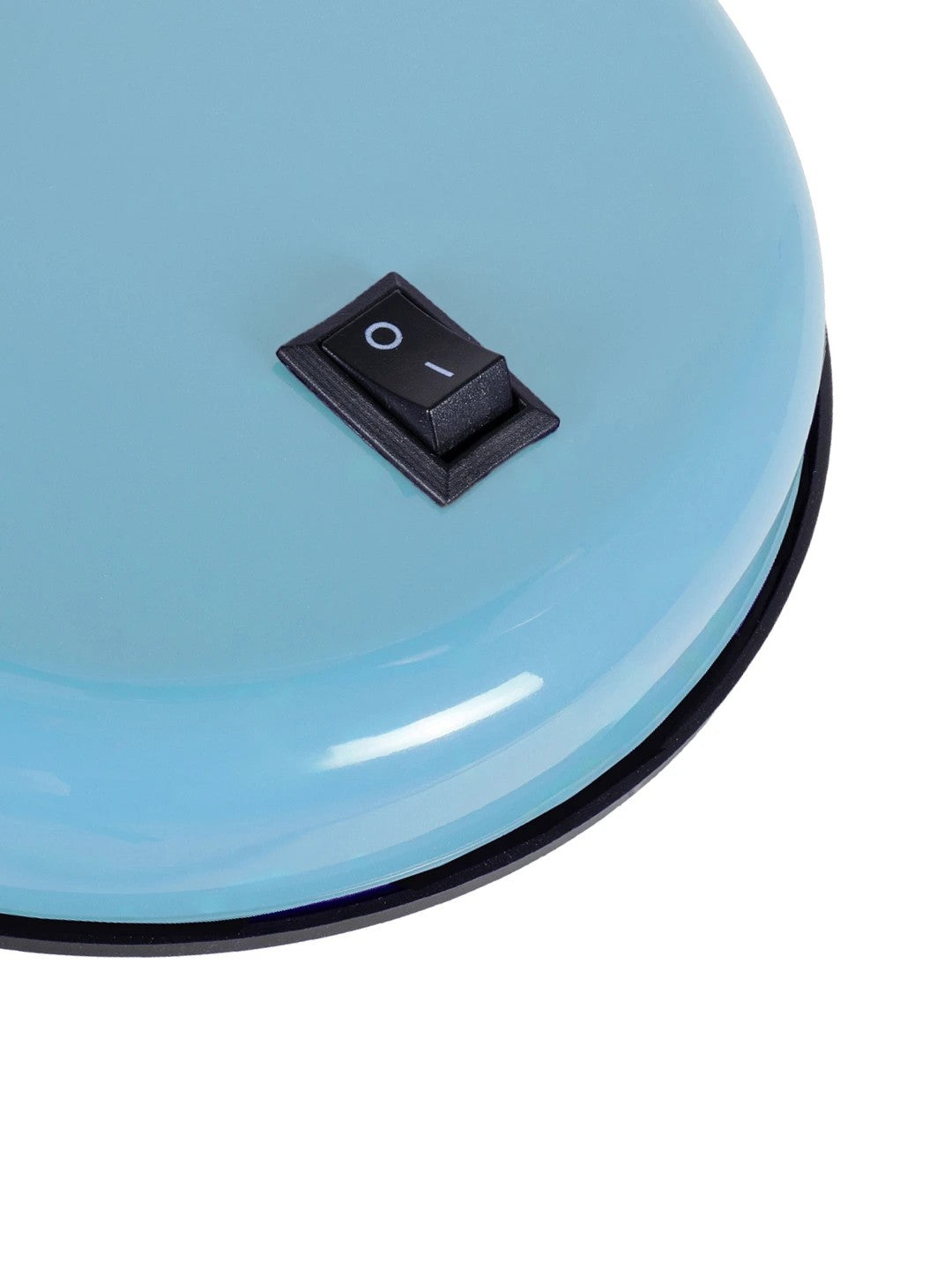 GLOBOSTAR® STUDENT GLB-102-0009 Μοντέρνο Επιτραπέζιο Φωτιστικό Πορτατίφ με Ντουί 1 x E27 AC 220-240V IP20 - Γαλάζιο & Μαύρο - Μ14 x Π14 x Υ32cm