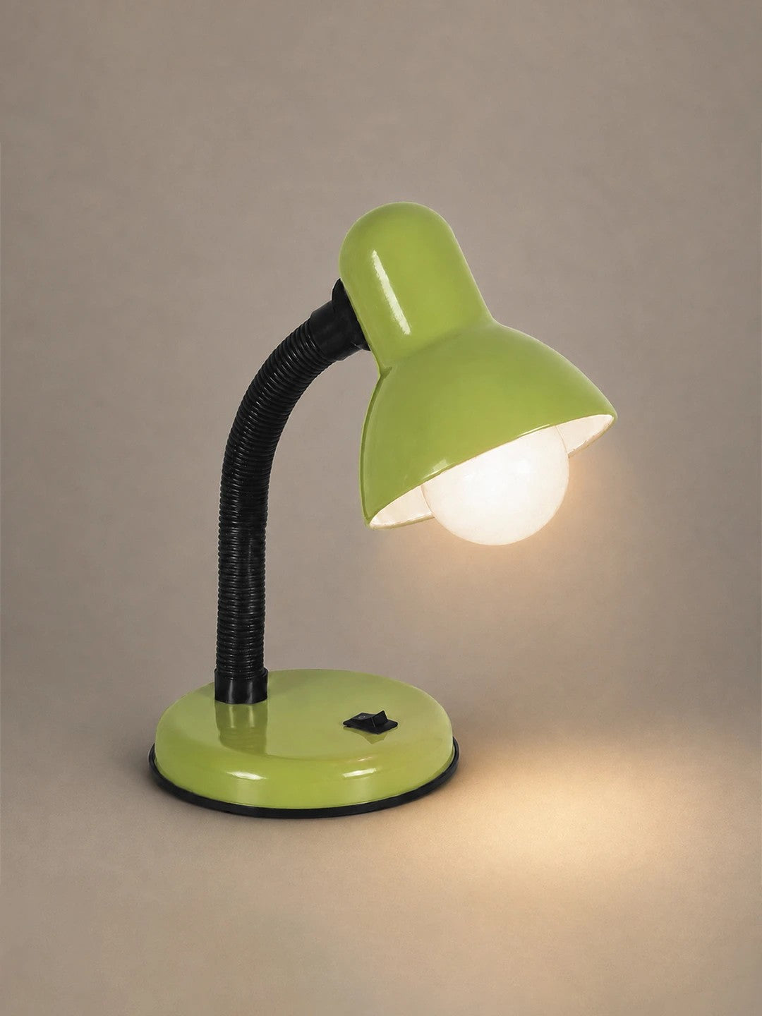 GLOBOSTAR® STUDENT GLB-102-0010 Μοντέρνο Επιτραπέζιο Φωτιστικό Πορτατίφ με Ντουί 1 x E27 AC 220-240V IP20 - Πράσινο & Μαύρο - Μ14 x Π14 x Υ32cm