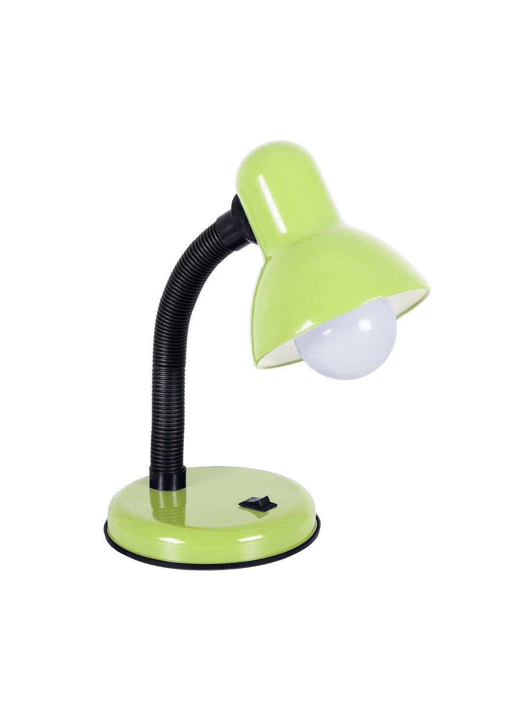 GLOBOSTAR® STUDENT GLB-102-0010 Μοντέρνο Επιτραπέζιο Φωτιστικό Πορτατίφ με Ντουί 1 x E27 AC 220-240V IP20 - Πράσινο & Μαύρο - Μ14 x Π14 x Υ32cm