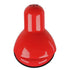 GLOBOSTAR® STUDENT GLB-102-0012 Μοντέρνο Επιτραπέζιο Φωτιστικό Πορτατίφ με Ντουί 1 x E27 AC 220-240V IP20 - Κόκκινο & Μαύρο - Μ14 x Π14 x Υ32cm