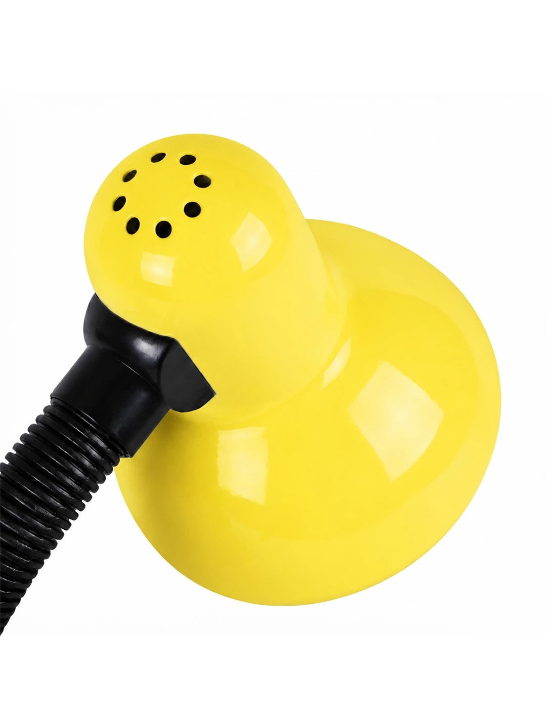 GLOBOSTAR® STUDENT GLB-102-0013 Μοντέρνο Επιτραπέζιο Φωτιστικό Πορτατίφ με Ντουί 1 x E27 AC 220-240V IP20 - Κίτρινο & Μαύρο - Μ14 x Π14 x Υ32cm