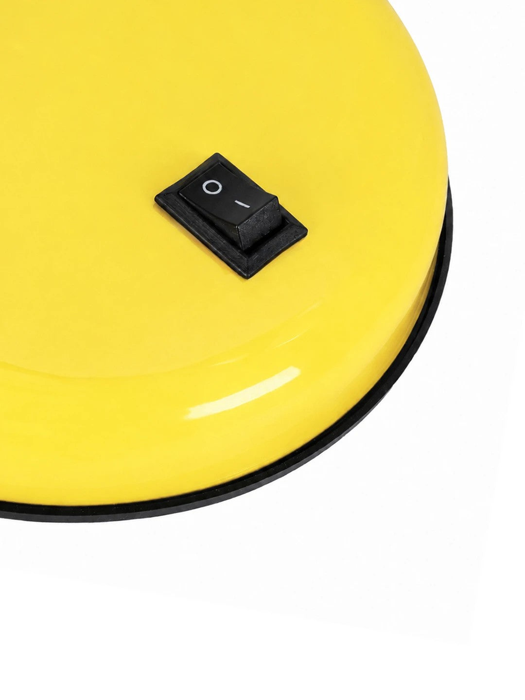 GLOBOSTAR® STUDENT GLB-102-0013 Μοντέρνο Επιτραπέζιο Φωτιστικό Πορτατίφ με Ντουί 1 x E27 AC 220-240V IP20 - Κίτρινο & Μαύρο - Μ14 x Π14 x Υ32cm