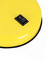 GLOBOSTAR® STUDENT GLB-102-0013 Μοντέρνο Επιτραπέζιο Φωτιστικό Πορτατίφ με Ντουί 1 x E27 AC 220-240V IP20 - Κίτρινο & Μαύρο - Μ14 x Π14 x Υ32cm