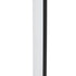 GLOBOSTAR® LUNEA GLB-103-0010 Φωτιστικό Κολωνάκι Κήπου LED 15W 1350lm 120° AC 220-240V Αδιάβροχο IP65 Θερμό Λευκό 2700K - Sanan SMD Chip - Μαύρο Ματ - Μ22 x Π7 x Υ60cm - 3 Χρόνια Εγγύηση