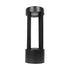 GLOBOSTAR® PRISM GLB-103-0018 Φωτιστικό Κολωνάκι Κήπου LED 8W 720lm 90° AC 220-240V Αδιάβροχο IP65 Θερμό Λευκό 2700K - Sanan SMD Chip - Μαύρο Ματ - Μ10.5 x Π10.5 x Υ30cm - 3 Χρόνια Εγγύηση