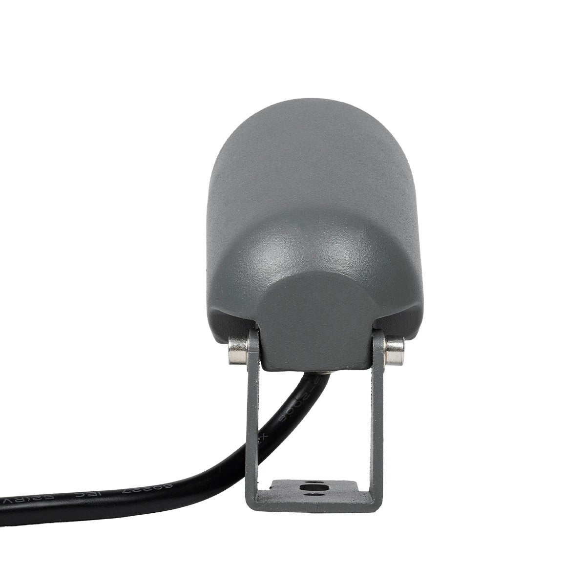 GLOBOSTAR® TREKO GLB-103-0026 Φωτιστικό Σποτ για Φυτά - Δέντρα με Βάση Κήπου / Καρφωτό LED 3W 270lm 5° DC 24V Αδιάβροχο IP65 Θερμό Λευκό 2700K - Sanan SMD Chip - Γκρι Ανθρακί Ματ - Μ5 x Π5 x Υ12cm - 3 Χρόνια Εγγύηση