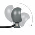 GLOBOSTAR® GARDIS GLB-103-0027 Φωτιστικό Σποτ για Φυτά - Δέντρα με Βάση Κήπου / Καρφωτό LED 3W 270lm 24° DC 24V Αδιάβροχο IP65 Θερμό Λευκό 2700K - Sanan SMD Chip - Γκρι Ανθρακί Ματ - Μ4.5 x Π4 x Υ7cm - 3 Χρόνια Εγγύηση