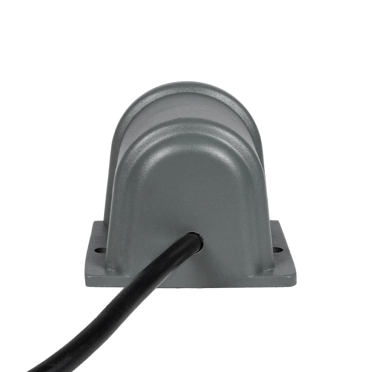 GLOBOSTAR® FLOODORA GLB-103-0030 Προβολέας Σποτ Wall Washer LED 3W 270lm 5° AC 220-240V Αδιάβροχο IP65 Θερμό Λευκό 2700K - Sanan SMD Chip - Γκρι Ανθρακί Ματ - Μ6.5 x Π5.5 x Υ5cm - 3 Χρόνια Εγγύηση