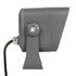 GLOBOSTAR® FLOODVIRA GLB-103-0032 Προβολέας Σποτ Wall Washer LED 8W 720lm 24° AC 220-240V Αδιάβροχο IP65 Θερμό Λευκό 2700K - Sanan SMD Chip - Γκρι Ανθρακί Ματ - Μ11 x Π9 x Υ15cm - 3 Χρόνια Εγγύηση